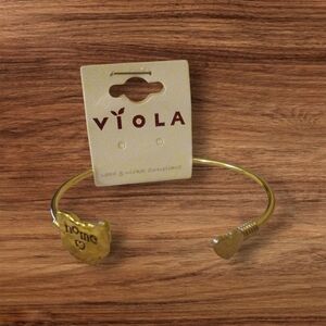 Gold-Tone Ohio State Bracelet